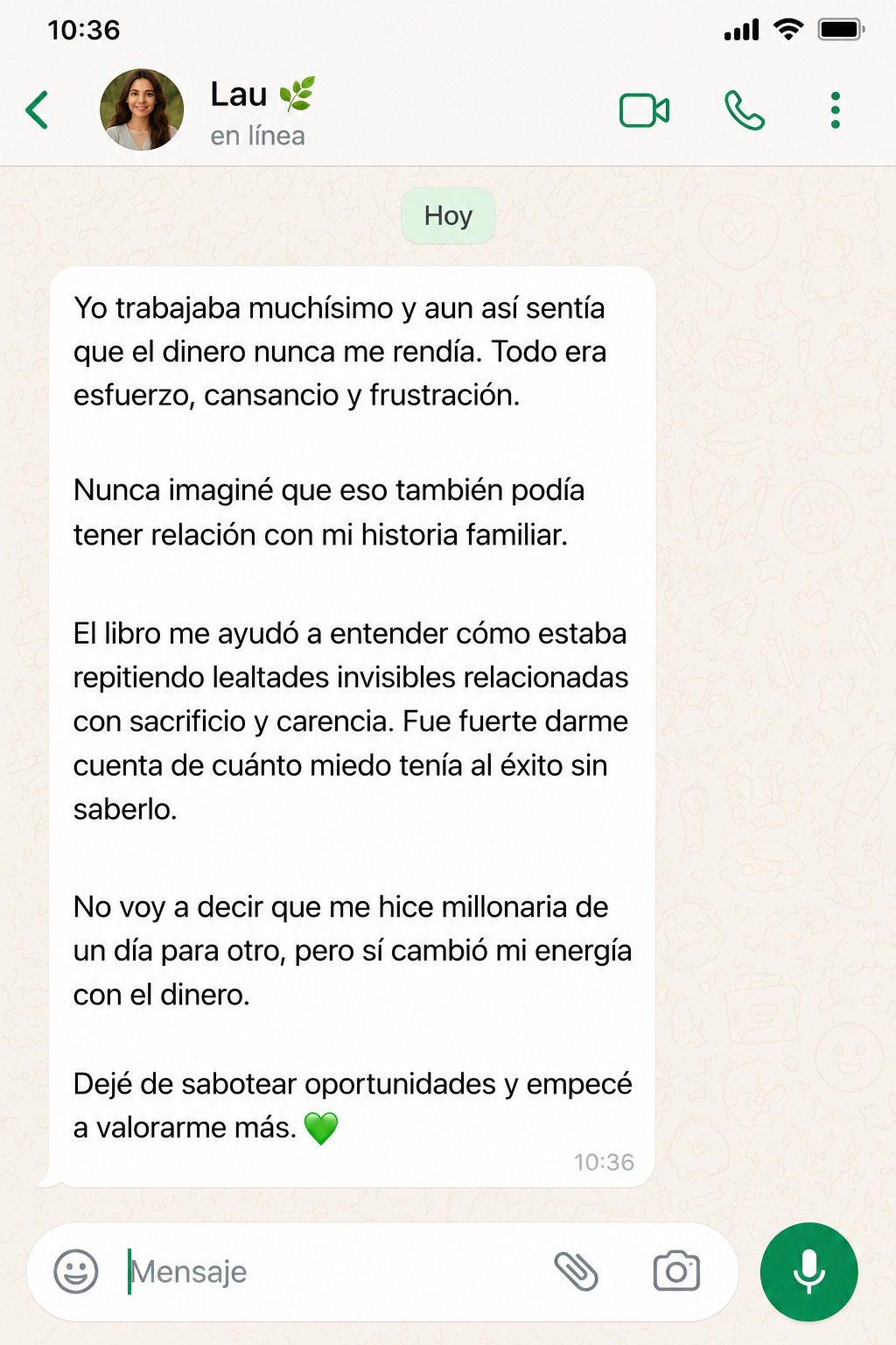 Testimonio de Lau — Paraguay